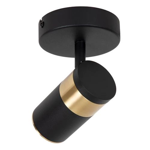 Lucide GORIK - Spot plafond - 1xGU10 - Noir - détail 1